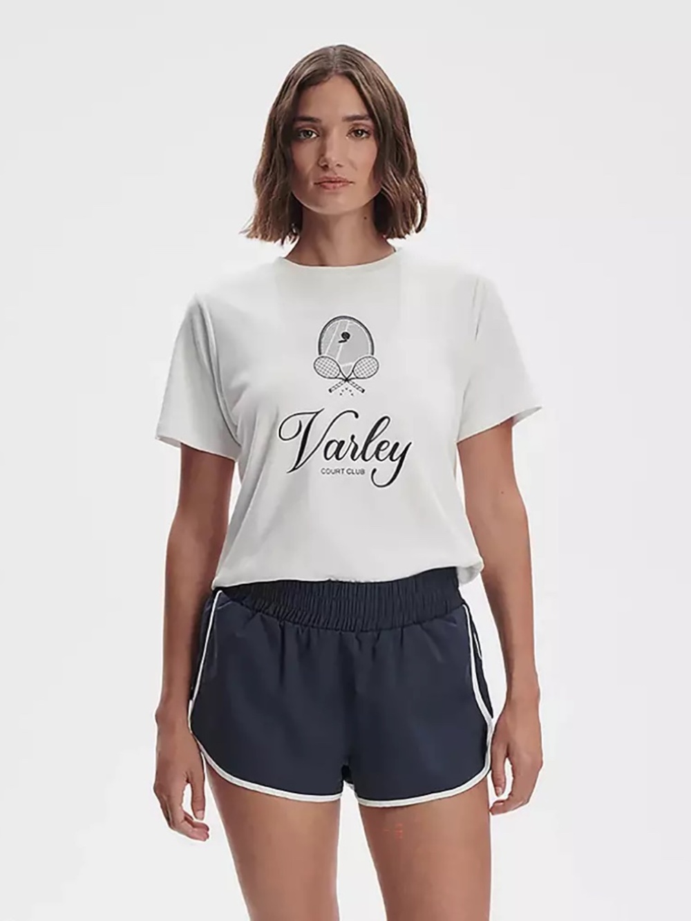 Varley Women's Coventry Tennis T-Shirt Size Medium NWT White - Picture 4 of 11